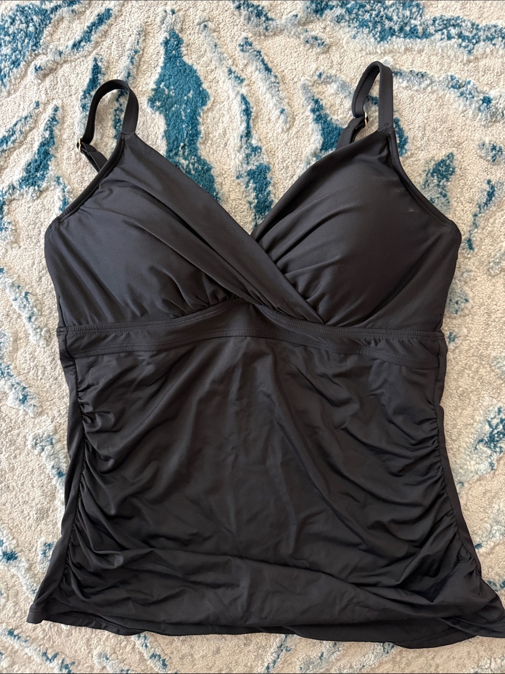 Anne Cole Black Tankini Top